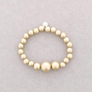 Elastiskt metallbollarmband