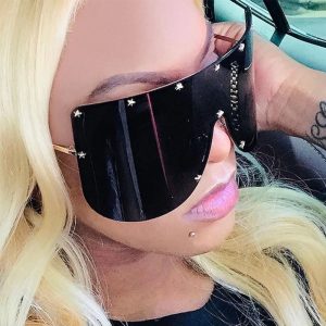 Stora Solglasögon Dam