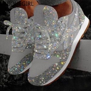 Glittriga Sneakers (Dam)
