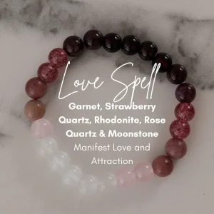 Kristallstensarmband