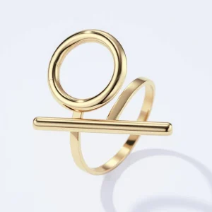 Ring i rostfritt stål