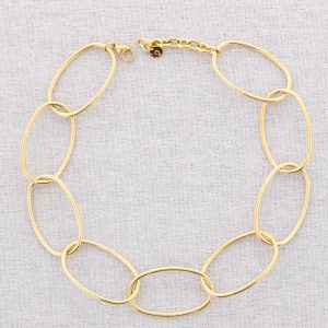 Eslabones stål halsband