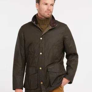 Barbour Hereford Wax jacket / Oliv
