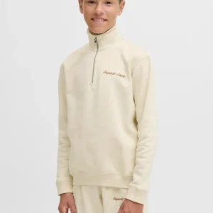 JORNORREBRO EMB SWEAT HIGH NECK