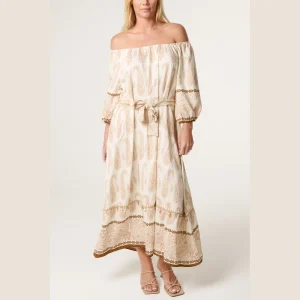 Off Shoulder Maxi Dress