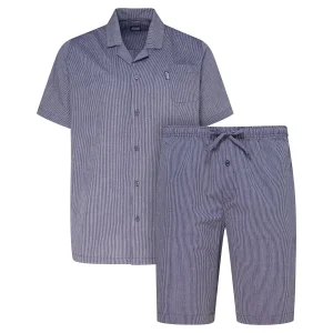 Jockey Pyjamas med korta ärmar och ben / randig