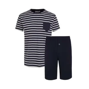 Jockey Pyjamas med korta ärmar och ben randig