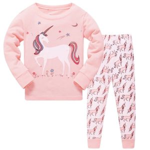 Barnpyjamas (Flickor 2-8 år)