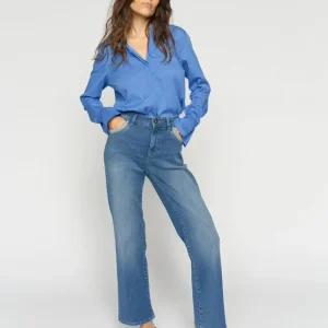MosMosh Cecilia Perla Jeans / Mellanblå