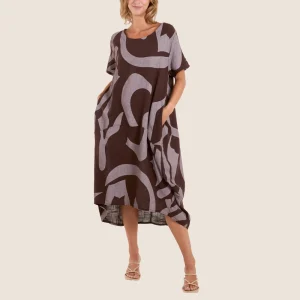 Pure Cotton Cocoon Midi Dress