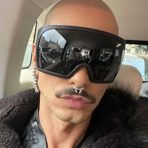 Stora Solglasögon Herr