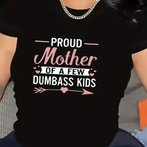 Rolig T-Shirt Dam | T-Shirt För Kvinnor