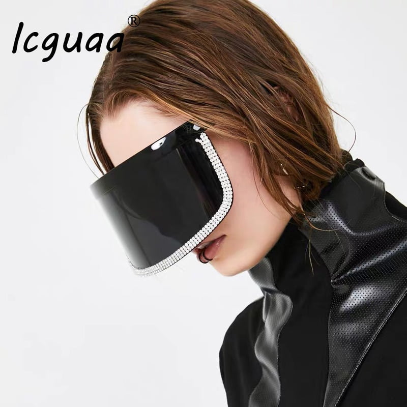 Futuristiska Solglasögon Dam - Bild 3