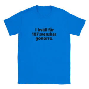 Ikväll får 107 svenskar gonorré