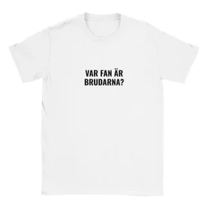 Var fan är brudarna?