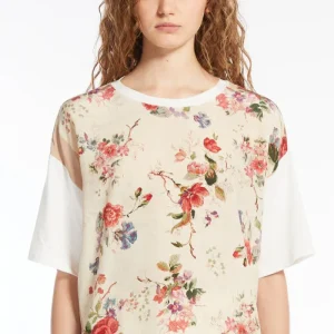 WEEKEND Siden T-shirt m jersey rygg