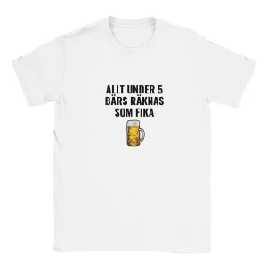 Allt under 5 bärs räknas som fika